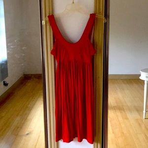 BB Dakota red knit dress size small
